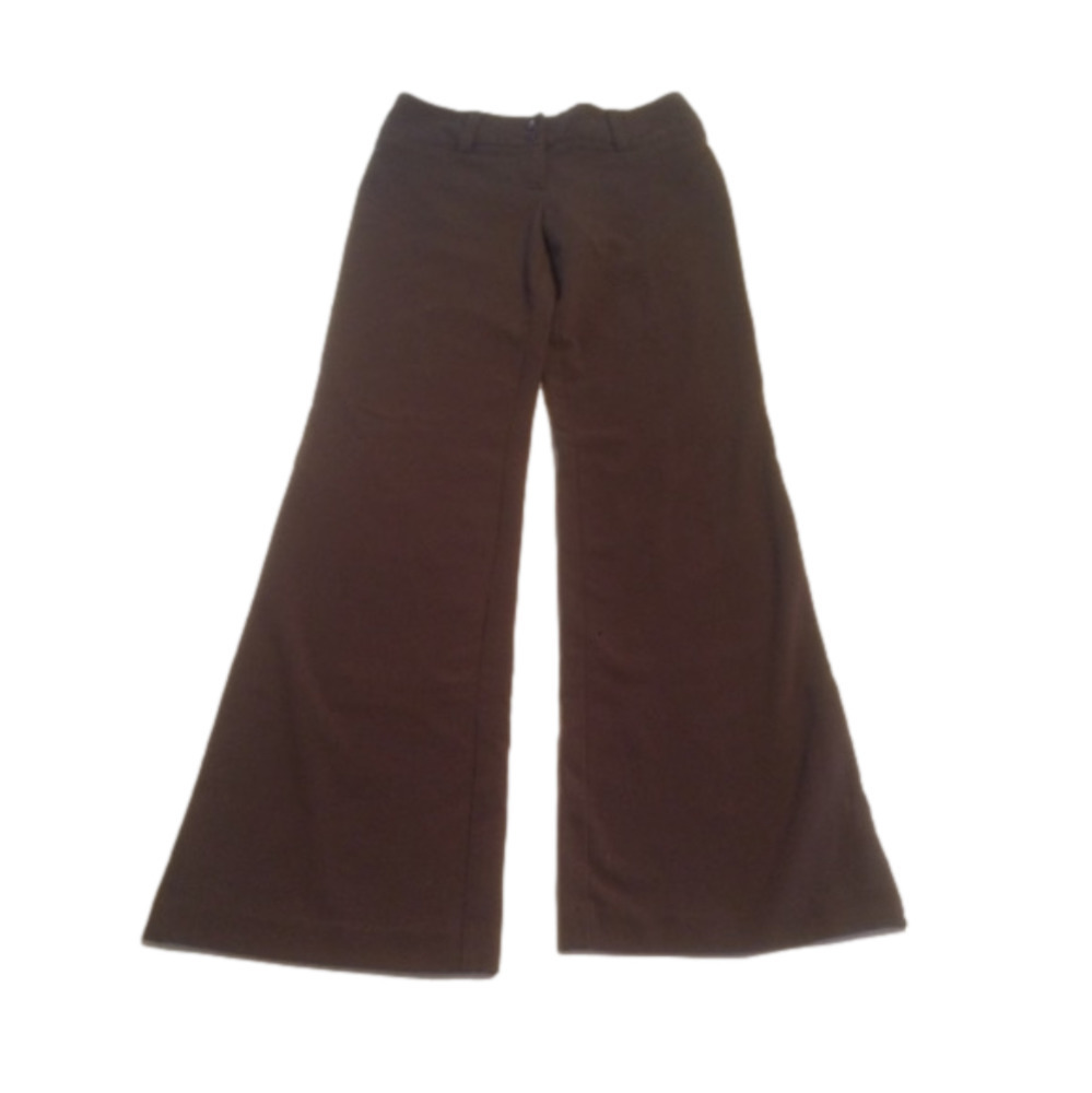 T.B.A  Size 3 Brown Slack With Back Pockets